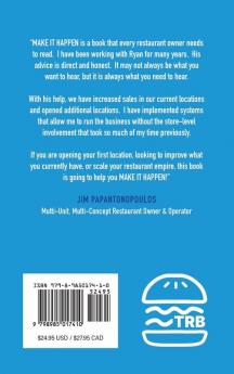 Make It Happen: A tiny book for building a BIG restaurant business