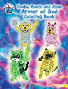 Pooks Boots and Jesus Armor of God Coloring Book