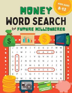 Money Word Search for Kids Ages 8-12