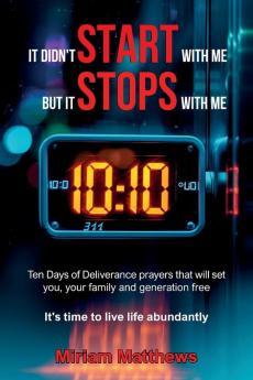 It didn't start with me but it stops with me