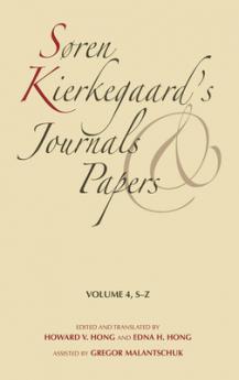 Søren Kierkegaard's Journals and Papers Volume 4