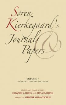 Soren Kierkegaard's Journals and Papers Volume 7