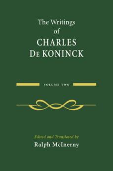 Writings of Charles de Koninck