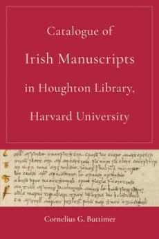 Catalogue of Irish Manuscripts in Houghton Library Harvard University