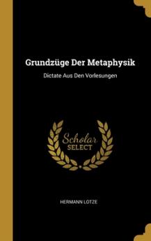 Grundzüge Der Metaphysik