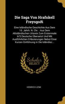 Saga Von Hrafnkell Freysgoði