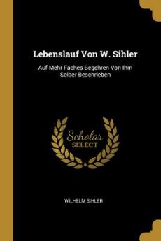 Lebenslauf Von W. Sihler
