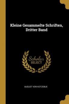 Kleine Gesammelte Schriften Dritter Band