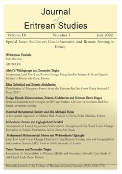 Journal of Eritrean Studies [Vol. IX No. 1 2022]