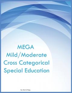 MEGA Mild/Moderate Cross Categorical Special Education