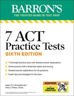 7 ACT Practice Tests Sixth Edition + Online Practice