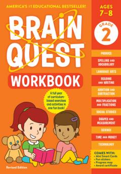 BRAIN QUEST WORKBOOK: 2ND GRADE REVISED EDITION