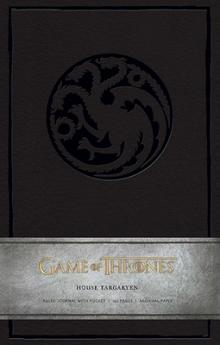Game of Thrones: House Targaryen Hardcover Ruled Journal