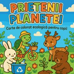 Amicii Planetei - Carte de colorat