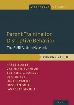 Parent Training for Disruptive Behavior