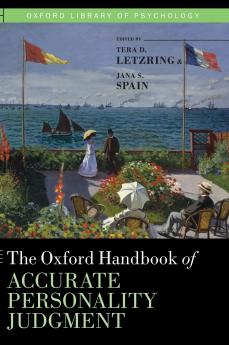 Oxford Handbook of Accurate Personality Judgment