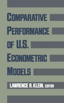 Comparative Performance of U.S. Econometric Models