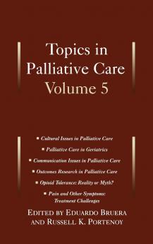 Topics in Palliative Care