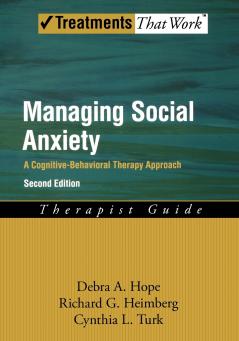 Managing Social Anxiety Therapist Guide