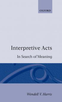 Interpretive Acts