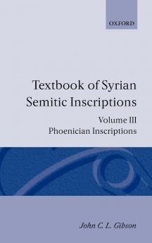 Textbook of Syrian Semitic Inscriptions