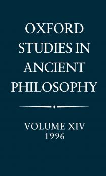 Oxford Studies in Ancient Philosophy