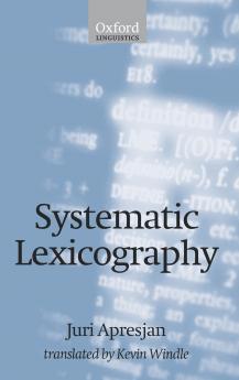 Systematic Lexicography