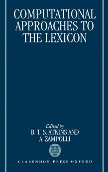 Computational Approaches to the Lexicon