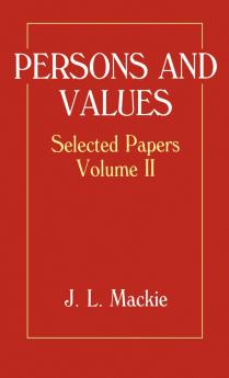Persons and Values