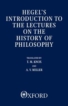 Hegel's Introduction to the Lectures on the History of Philosophy