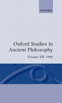Oxford Studies in Ancient Philosophy