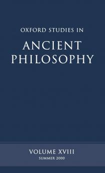 Oxford Studies in Ancient Philosophy