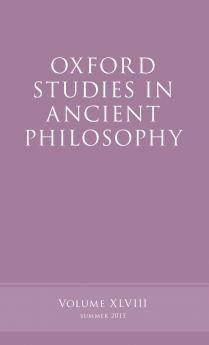 Oxford Studies in Ancient Philosophy Volume 48 (UK)