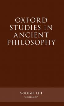 Oxford Studies Ancient Philosophy Volume 53
