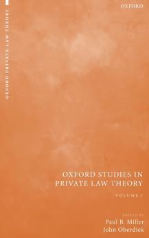 Oxford Studies in Private Law Theory