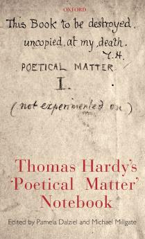 Thomas Hardy's 'Poetical Matter' Notebook