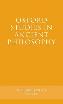 Oxford Studies in Ancient Philosophy