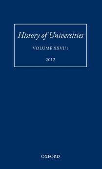 HISTORY OF UNIVERSITIES VOL 26/1 HOU C