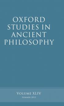 Oxford Studies in Ancient Philosophy