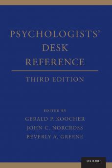 Psychologists' Desk Reference Third Edition