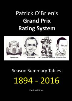 Patrick O'Brien's Grand Prix Rating System
