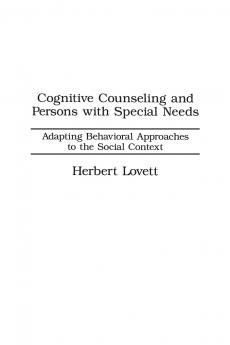 Cognitive Counseling and Persons with Special Needs