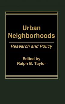 Urban Neighborhoods