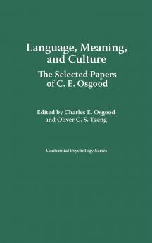 Language Meaning and Culture