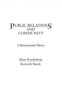 Public Relations and Community