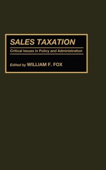 Sales Taxation