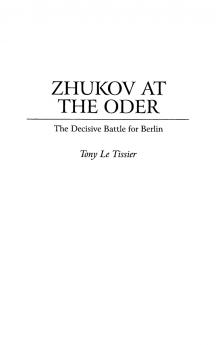 Zhukov At the Oder