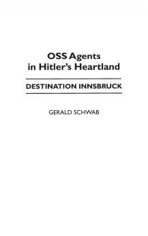 OSS Agents in Hitler's Heartland