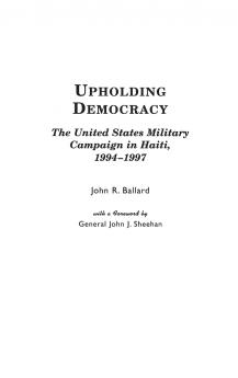 Upholding Democracy