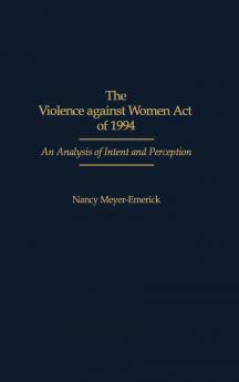 The Violence Against Women Act of 1994